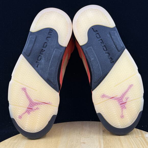 Women’s Size 8 Nike Air Jordan 5 Retro 'Dunk on Mars' Fire Red DD9336-800 - Picture 8 of 10
